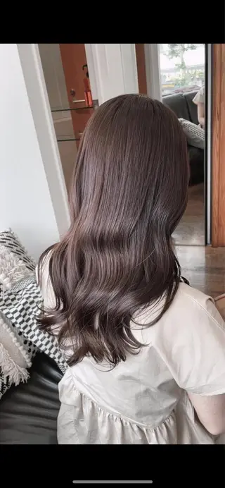 ロング カラー ブリーチなし/透明感 カラー🕊️坂入上総のヘアスタイル