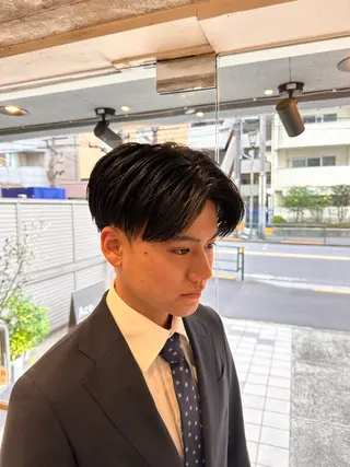 ミディアム メンズ 【メンズ専用サロン】 💈小林遥希💈のヘアスタイル