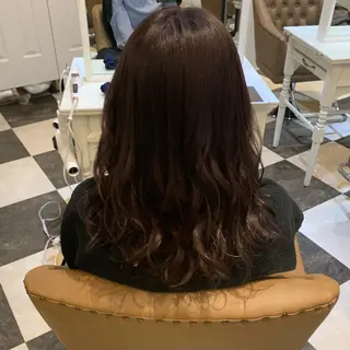 セミロング カラー シールエクステ/渋谷 /ギャル/LIALAのヘアスタイル