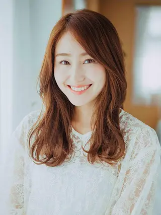 ロング カラー パーマ 相武台ショート特化 💐川崎希💐のヘアスタイル