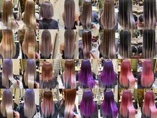 ロング カラー ‼️最新ハネエクステ 原宿のヘアスタイル