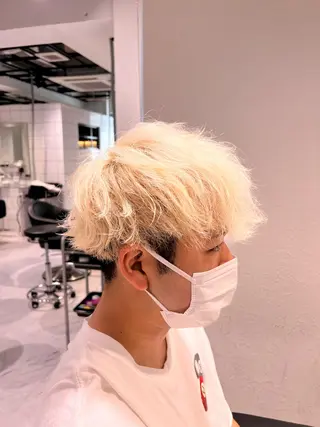 カラー メンズ 🔥札幌No.1🥇 パーマ特化美容師🔥のヘアスタイル