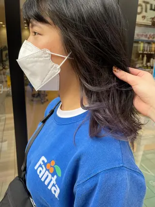 セミロング カラー 🩵ANELA東口 齋藤琴音💚のマツエク・マツパデザイン