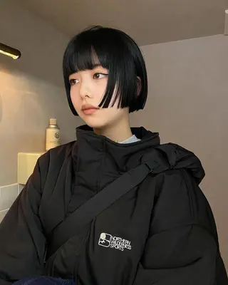 ショート nelke/レイヤー 立川/ブリーチのヘアスタイル