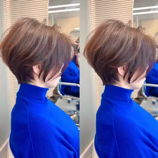 ショート 美才治 秀欣 (ビサイジ ヒデキ)のヘアスタイル