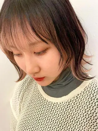 ミディアム カラー Of hair 宮崎台店所属・Ofhair 柴田咲喜のエステ・リラクイメージ