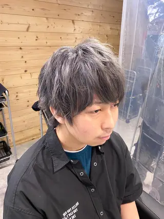 カラー メンズ Loy所属・メンズヘアの達人 パーマ 縮毛矯正🔷のヘアスタイル