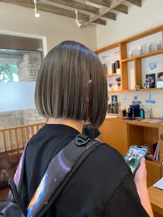 ショート カラー アトリエNew York三ノ輪店所属・miku 三ノ輪のヘアスタイル