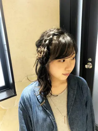 ヘアアレンジ 【ディレクター 🧸🤍田澤 唯那】のヘアスタイル