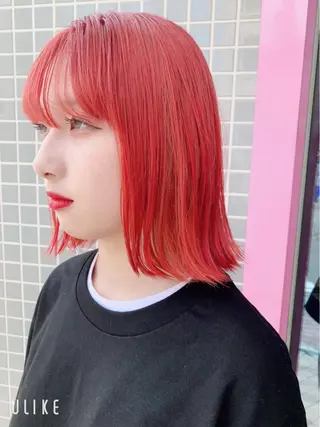 ミディアム カラー DiMPlE  ディンプル所属・🌸スタイリスト 山浦美恵のヘアスタイル