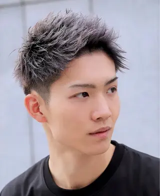 ショート 森口 竜匡のヘアスタイル