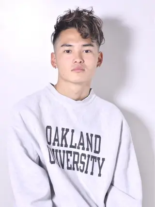 ショート カラー パーマ メンズ メンズ支持率No.1 KAIのヘアスタイル