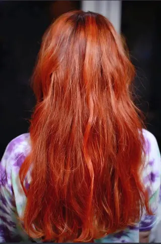 ロング カラー 大西 カズマのヘアスタイル