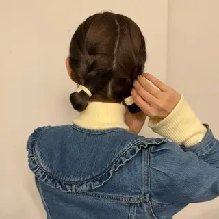 ヘアアレンジ FILMS haru 暖色カラーのヘアスタイル