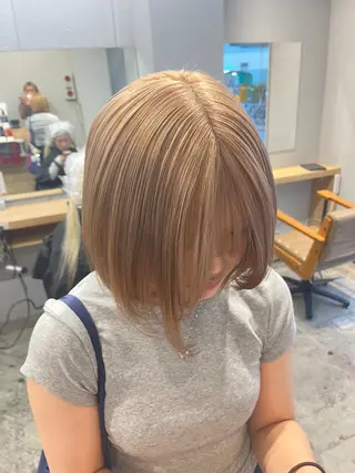ミディアム カラー Libero 柏 🦋サチ🦋のヘアスタイル