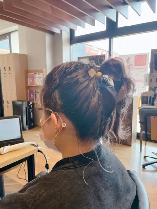 ミディアム ヘアアレンジ WE RULE 札幌店 【ウィールール 札幌店】所属・✨️大人ショート 髙橋朋花のその他イメージ