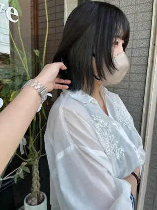 ショート Un Fleur所属・立野 希沙のヘアスタイル