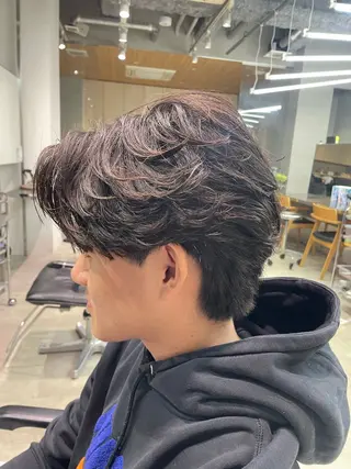 パーマ メンズ fifth天神大名Ⅱ所属・fifth天神 パーマ特化/石橋航海のヘアスタイル