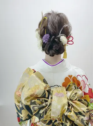 ロング ヘアアレンジ GRANLUSSO 〜グランルッソ駅前店所属・木口 嘉美のヘアスタイル