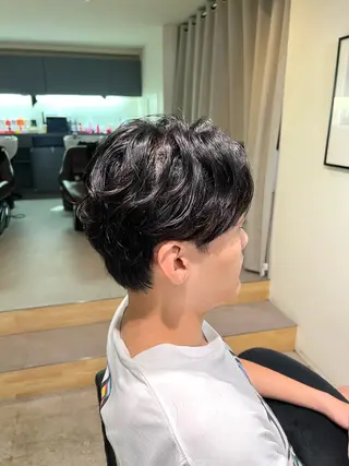 パーマ メンズ 金山/メンズカット/ パーマ/木澤 航のヘアスタイル