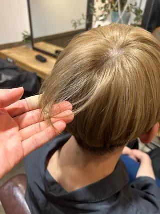 カラー メンズ アレンジ/新宿 透明感カラー/ヤノのヘアスタイル