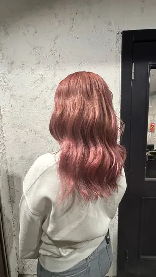 カラー 垢抜けナチュラル🧸 柔らかベージュ🫖のヘアスタイル