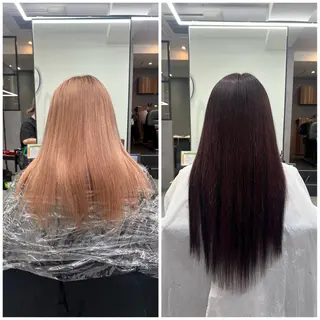 ロング カラー いろあそび所属・12月限定🉐カット モデル募集🉐のヘアスタイル