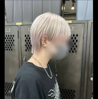 メンズ カラー 艶髪🌼*･/安田 彩愛のヘアスタイル