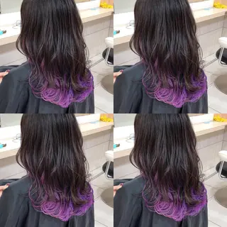 セミロング カラー Ash 山田 勇太のヘアスタイル