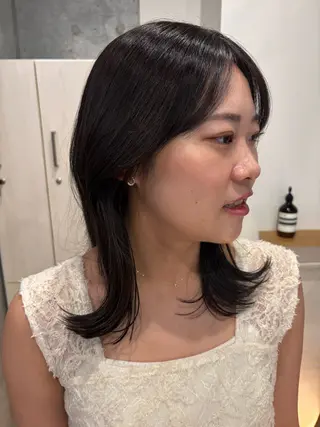 ヘアアレンジ たなき ゆうかのヘアスタイル