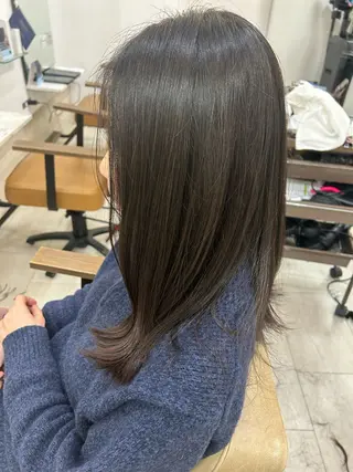 ロング 栗田 優月のヘアスタイル