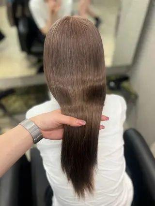 カラー ロング PELE SAKAE所属・PELE/栄/ SOAのヘアスタイル