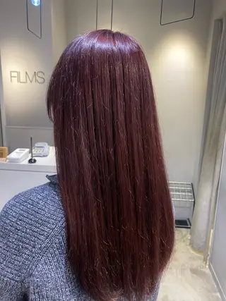 カラー カットモデル FILMSりくのヘアスタイル