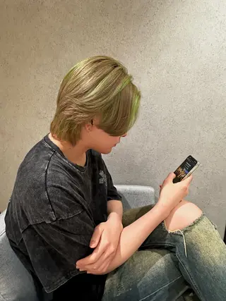 カラー メンズ Lafith hair clan所属・Lafith本通店/ SARAのヘアスタイル