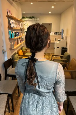 ロング AFLOAT D’L所属・カットモデル募集‎ / 角本 藍のヘアスタイル