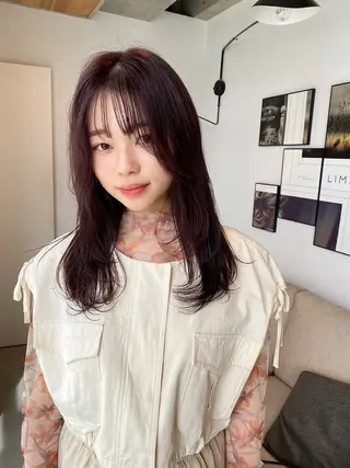 ロング rino LUVISMのヘアスタイル