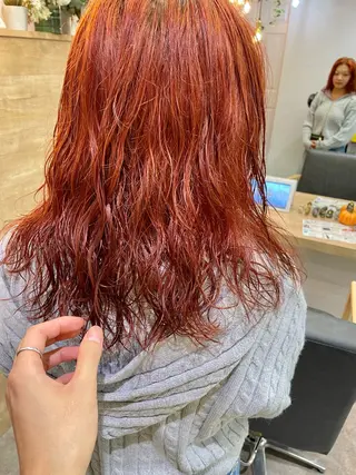 ミディアム カラー ブリーチ/ハイトーン 🌏💊RAINEのヘアスタイル