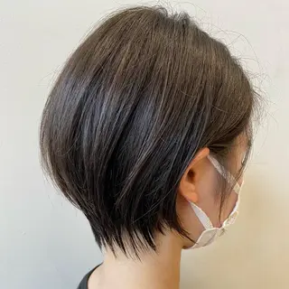 ショート HARUKI MINATO japan Osaka所属・増田 英のヘアスタイル