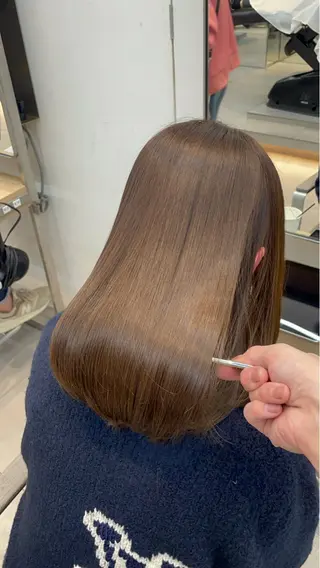 ミディアム ✨髪質改善✨美髪 矯正🫧小泉のヘアスタイル