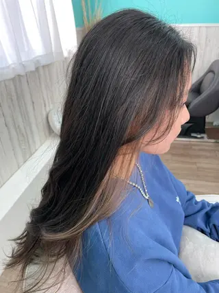 ロング カラー 🐆アンドウ チカコ🦓のヘアスタイル