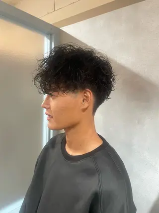 メンズ フリーランスシェアサロンルレイル所属・心斎橋/メンズ /ルレイル/地形真希のヘアスタイル