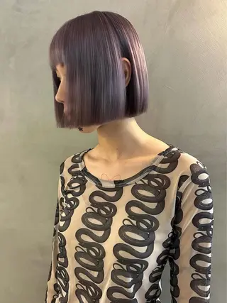 ショート PELE梅田所属・梅田/ハイトーン /yuriのヘアスタイル