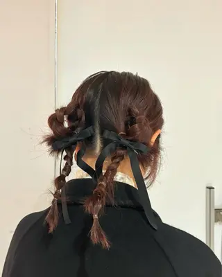 ミディアム ヘアアレンジ kaze代官山 🪽kanameのヘアスタイル