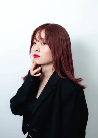 ロング akari/髪質改善 /ブリーチ/名古屋のヘアスタイル