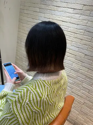 ミディアム 亀川蓮 Agu hairのヘアスタイル