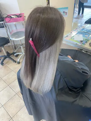 ロング 🇰🇷韓国風顔周り NANAMI🇰🇷のヘアスタイル