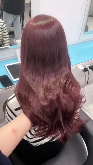 ロング 🎀モテ 暖色🎀のヘアスタイル