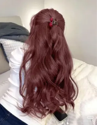 ロング お洒落暖色 🍒AOI🍒のヘアスタイル