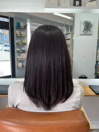 ミディアム 雨とランプ所属・東 咲希のヘアスタイル