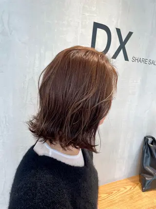 ショート カラー DX SHARE SALON所属・matka白髪ぼかし 大人ヘア/KEIKOのヘアスタイル